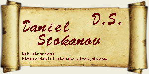 Daniel Stokanov vizit kartica